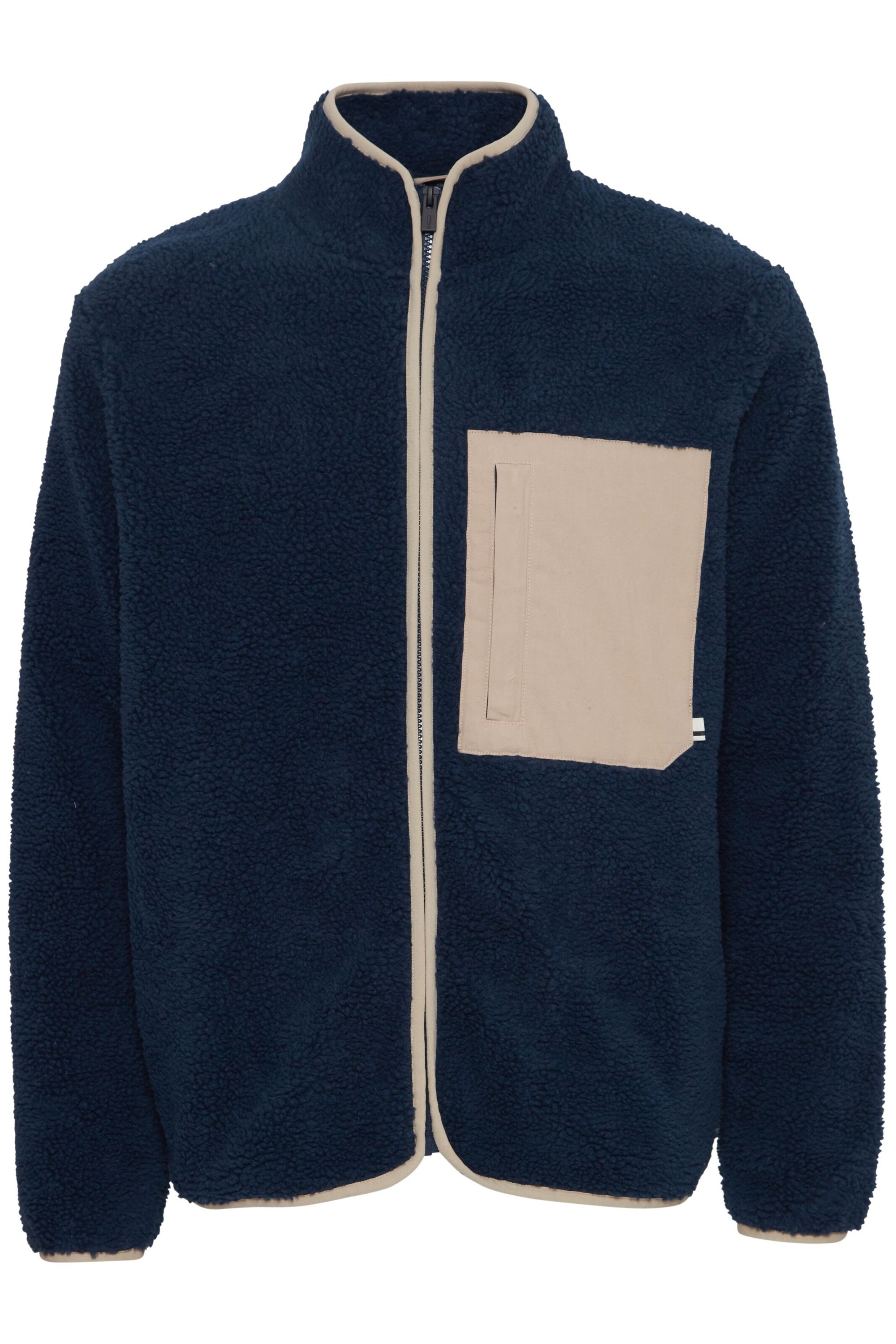 !Solid Tussenjas in Blauw: voorkant