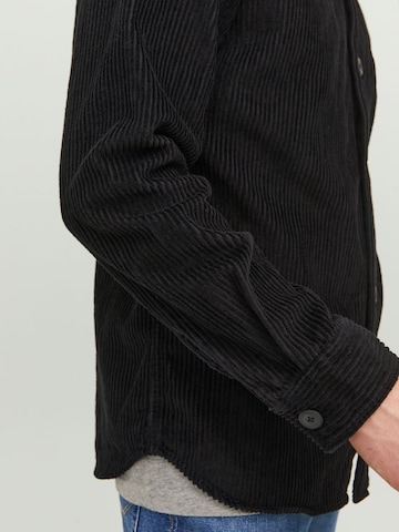 JACK & JONES Regular fit Button Up Shirt 'Kendrick' in Black