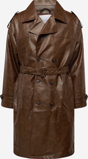 TOPMAN Between-Seasons Coat in Brown, Item view