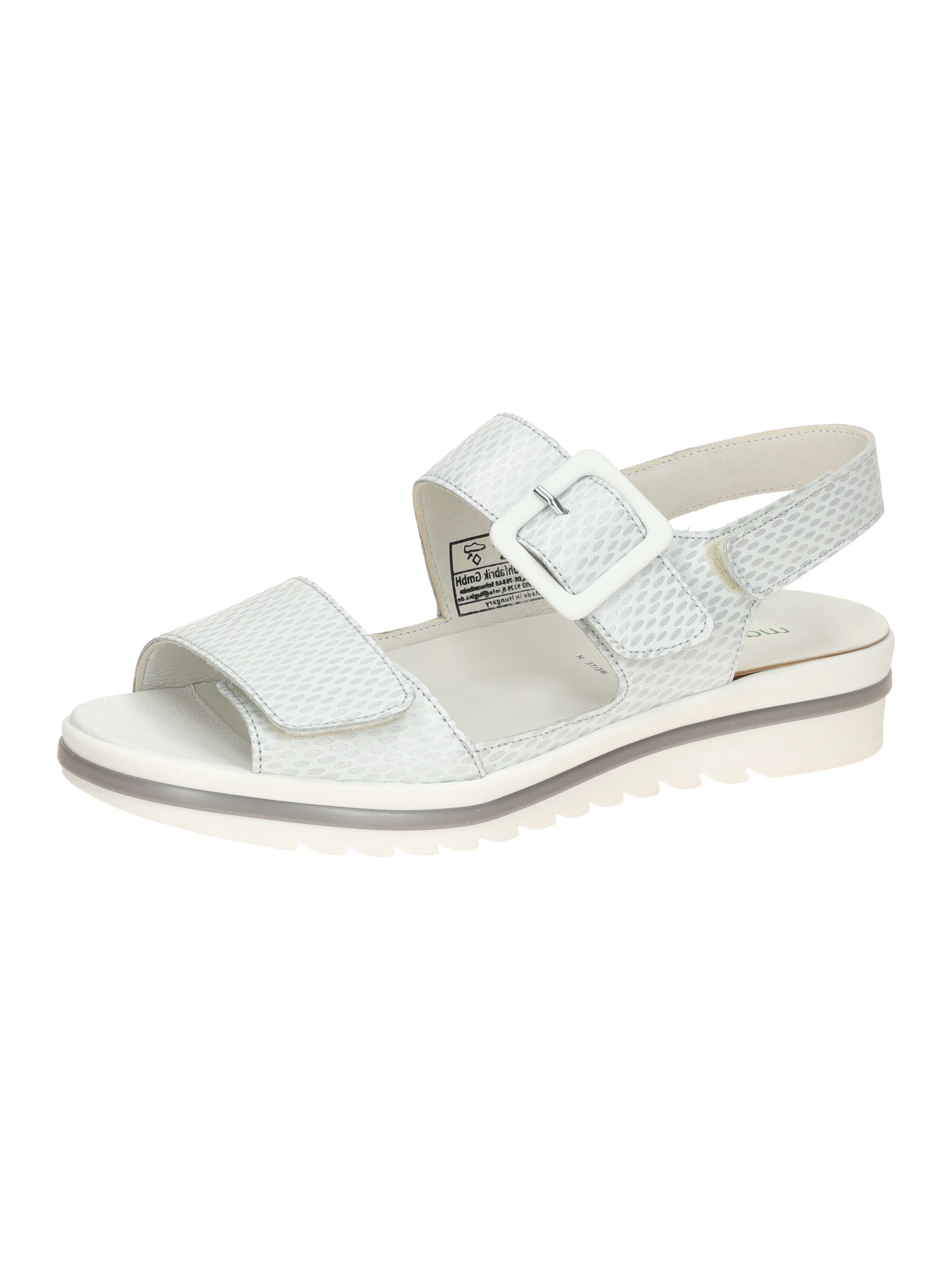 WALDLÄUFER Sandal 'Hakura' in White: front