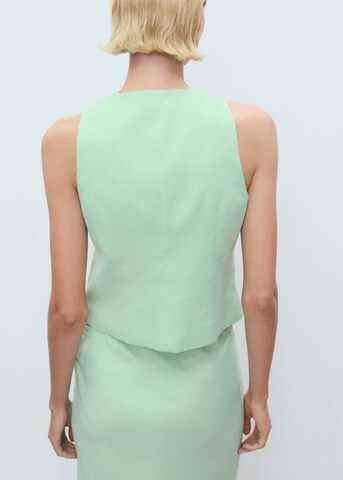 MANGO Weste 'Laguna' in Grün