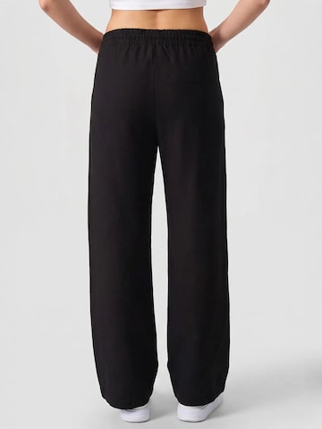 Tommy Life Wide leg Trousers in Black
