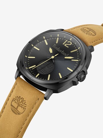 TIMBERLAND Analoog horloge 'WILLISTON' in Bruin