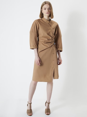 Ipekyol Shirt Dress in Beige