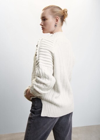 MANGO Sweater 'Justica' in Beige