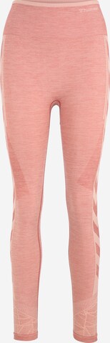 Hummel Workout Pants 'Energy' in Pink: front