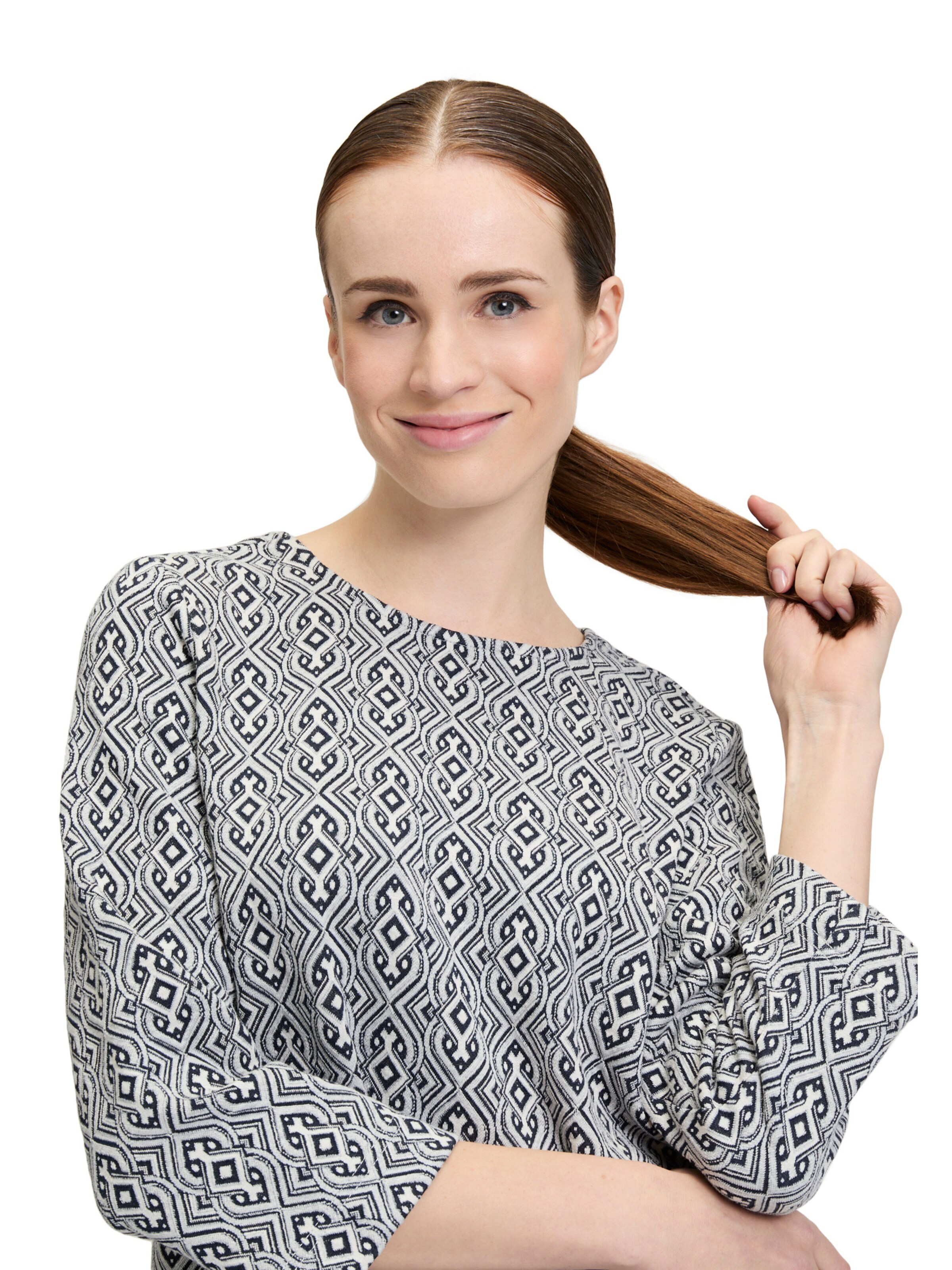 Camicia da donna di Cartoon in blu