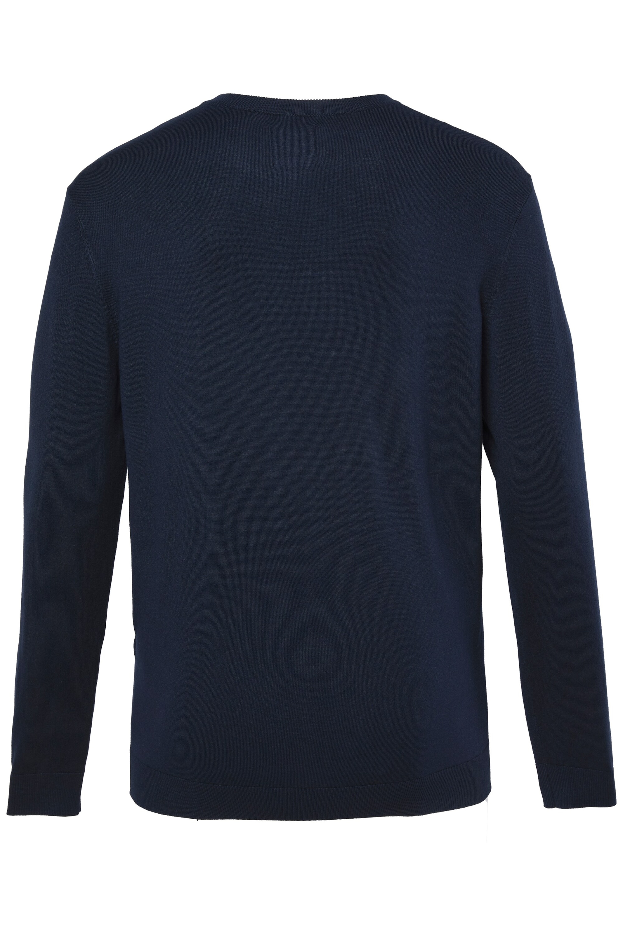 Men Plus Pullover in Blau