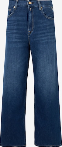 mėlyna REPLAY Plačios klešnės Džinsai 'CARY': priekis