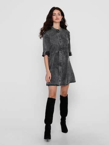 ONLY Shirt Dress 'CHICAGO' in Grey