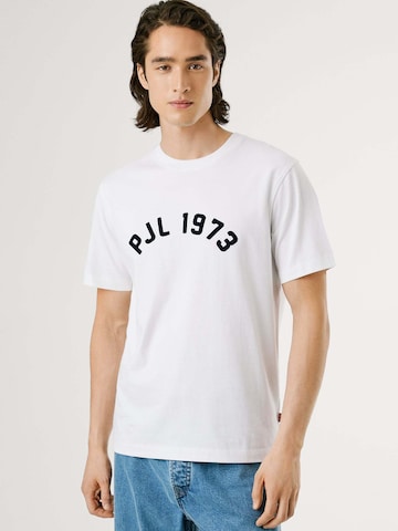 T-Shirt 'Maverick' Pepe Jeans en blanc : devant