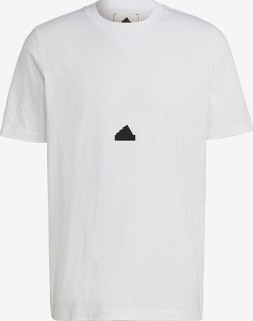 ADIDAS SPORTSWEAR - Camiseta funcional 'Classic' en blanco: frente