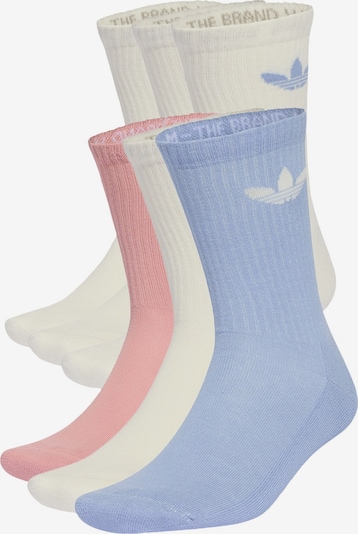 ADIDAS ORIGINALS Nogavice 'Trefoil Cushion' v velikosti 31-33 | opal / staro roza / off-bela barva, Prikaz izdelka