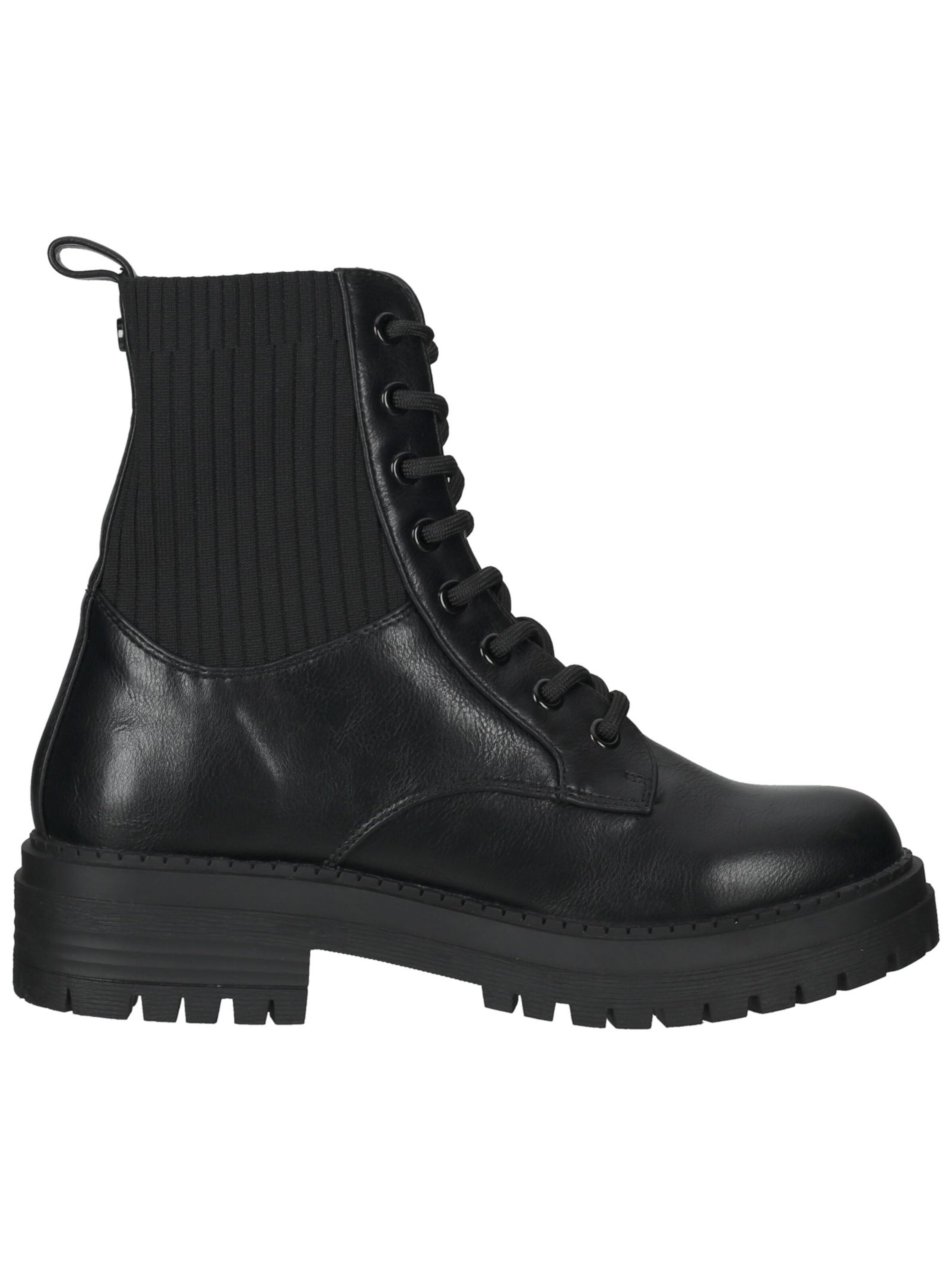 Bottines à lacets LA STRADA en noir