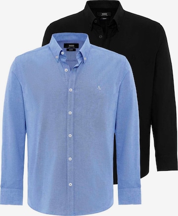 Chemise Antioch en bleu : devant