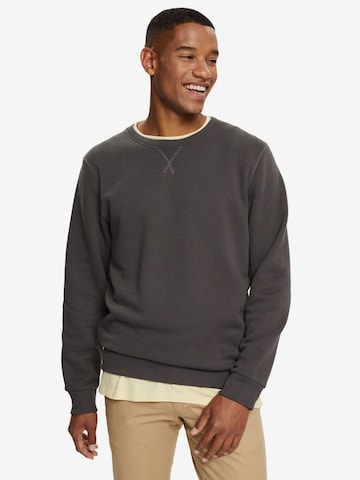 ESPRIT Sweatshirt in Zwart: voorkant