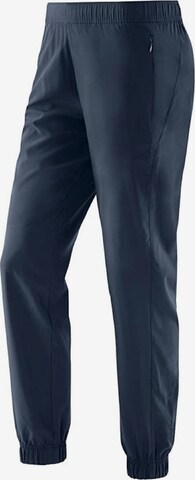 JOY SPORTSWEAR Slim fit Workout Pants 'Mareike' in Blue: front