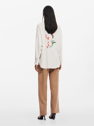 Desigual Bluse in Weiß