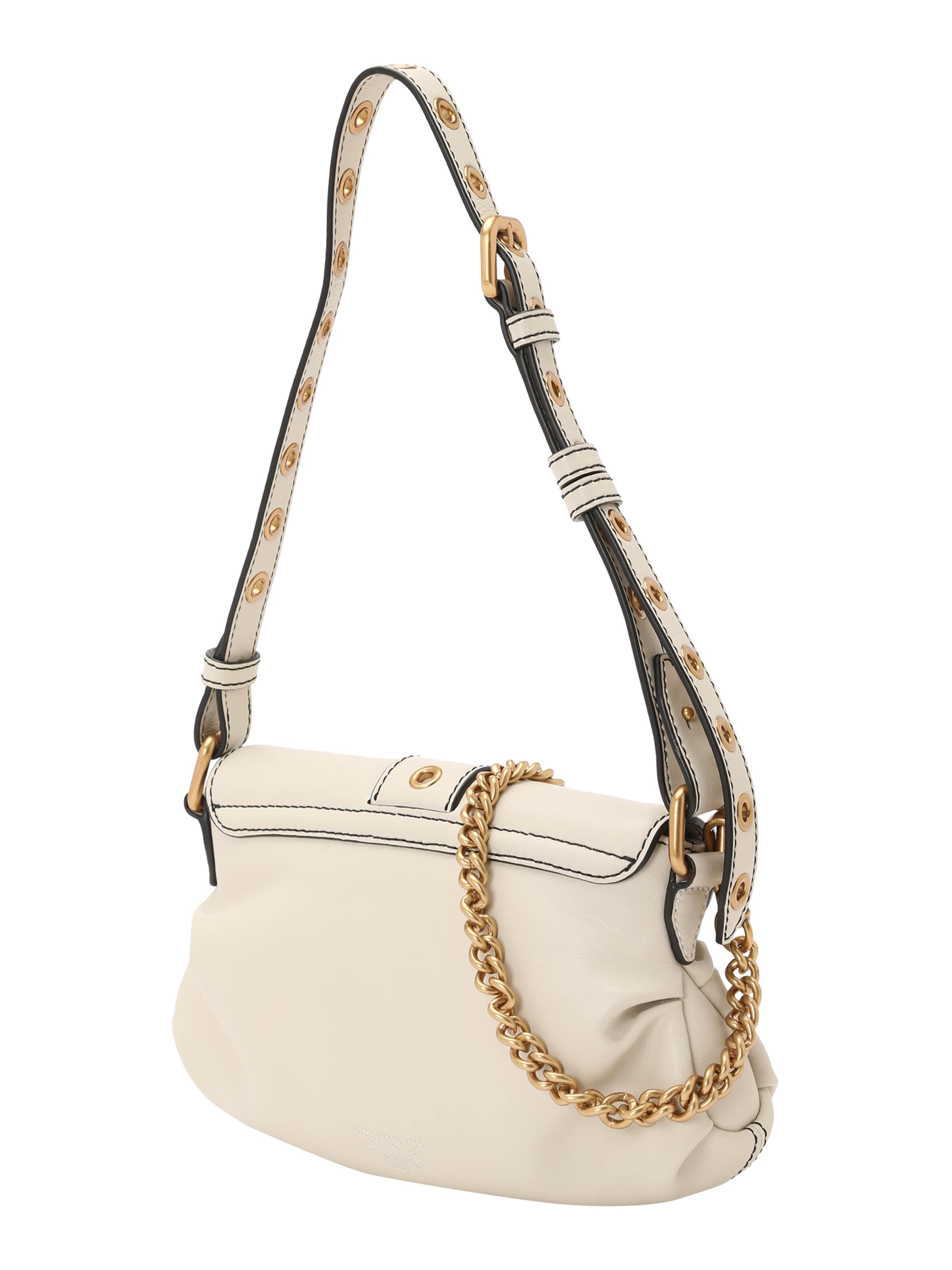 PINKOTorba za na rame - bijela boja: bočni dio