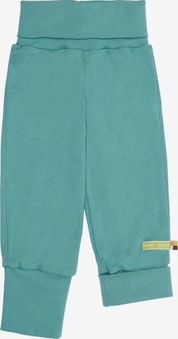 loud + proud Hose 'Mitwachs' in Grün: Vorderseite