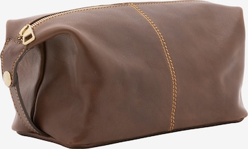 Custodia per tablet di Viola Castellani in marrone: frontale