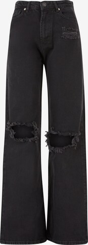 2Y Premium Loose fit Jeans in Black: front