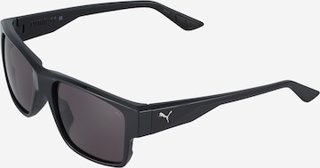 Lunettes de soleil PUMA en noir : devant