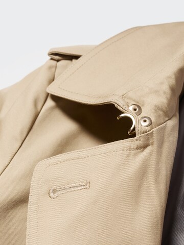 MANGO Between-Seasons Coat 'Polana' in Brown