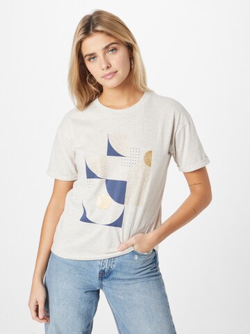 T-shirt 'FALLON' Maison 123 en blanc : devant