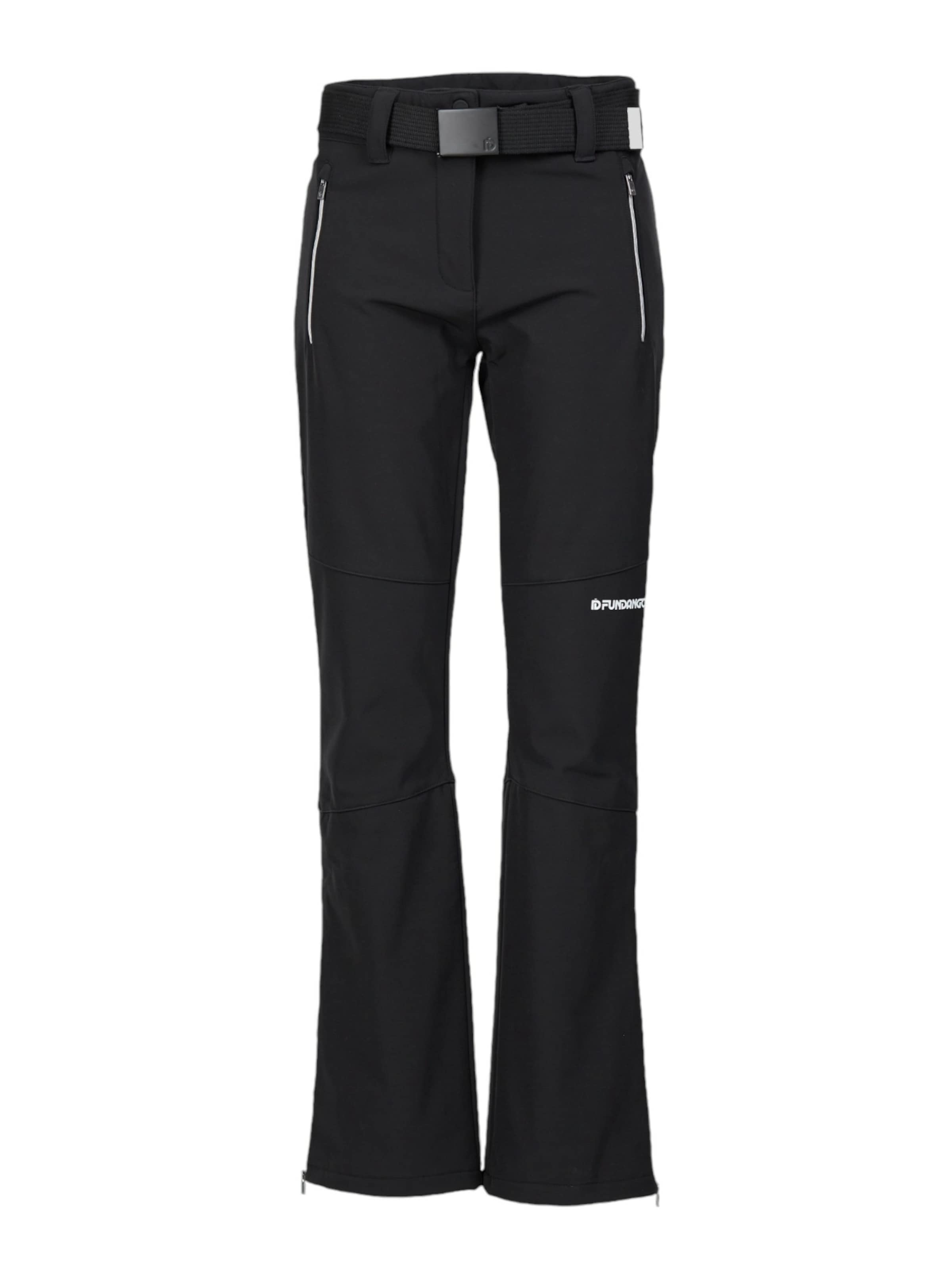 Fundango Regular Weatherproof pants 'Galena' in Black: front