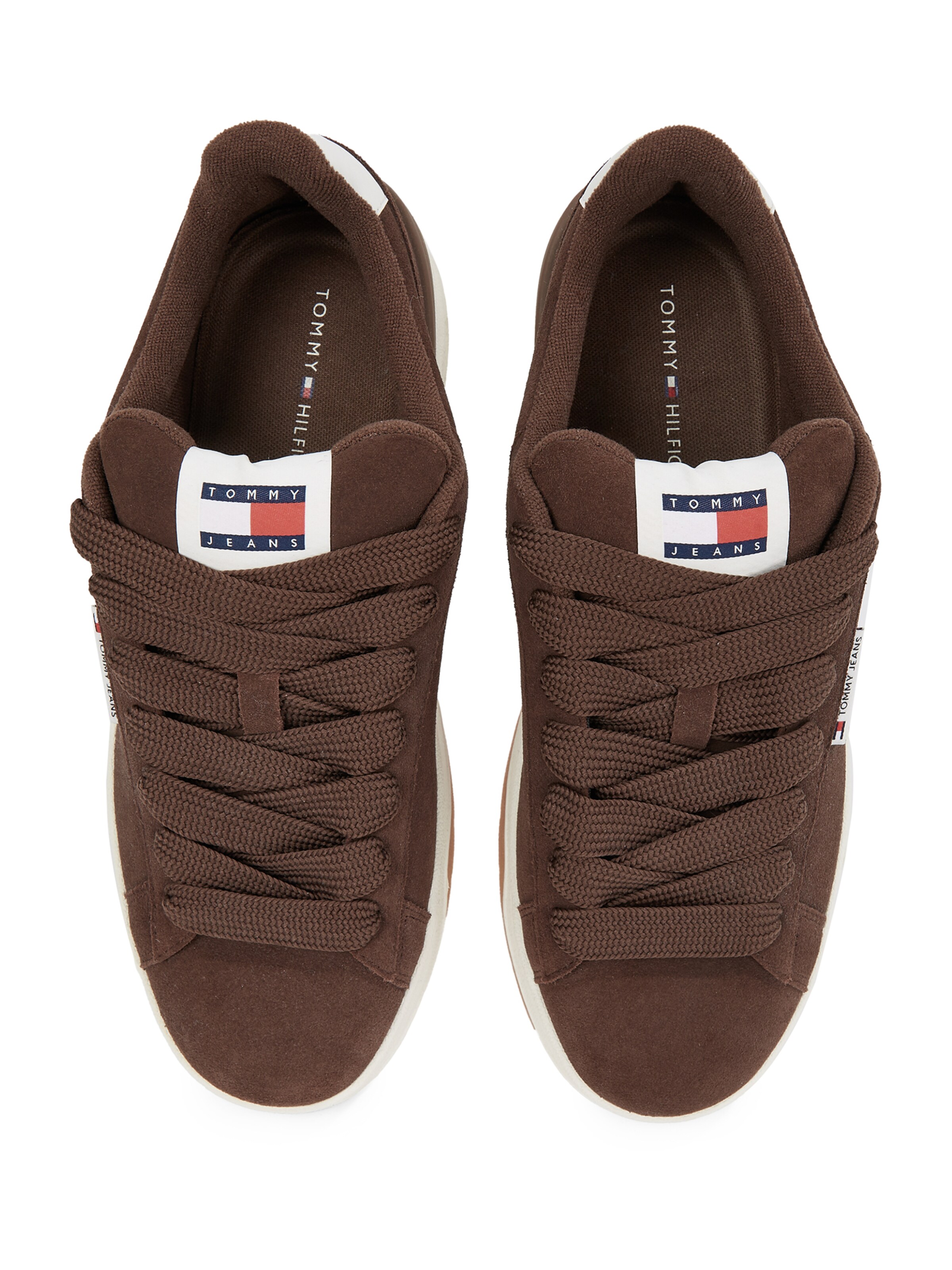 Tommy Jeans Platform trainers in Brown