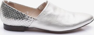 Donna Carolina Halbschuhe 38 in Silber: predná strana