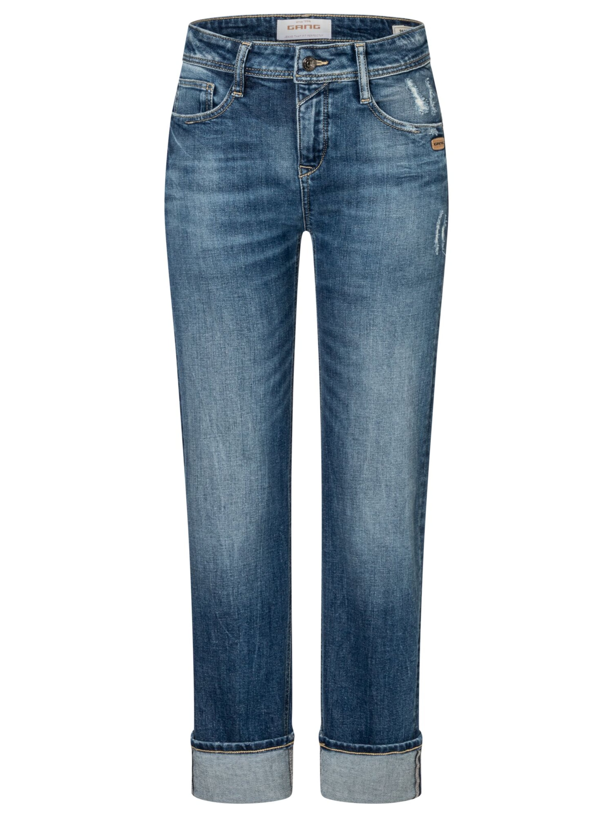 Gang Regular Jeans '94AMELIE STRAIGHT ' in Blue: front