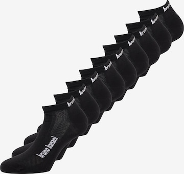 Bruno Banani Socken 'Coffey' in Schwarz: Vorderseite