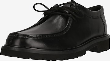 Chaussure à lacets 'Berwick Seam' CLARKS en noir : devant