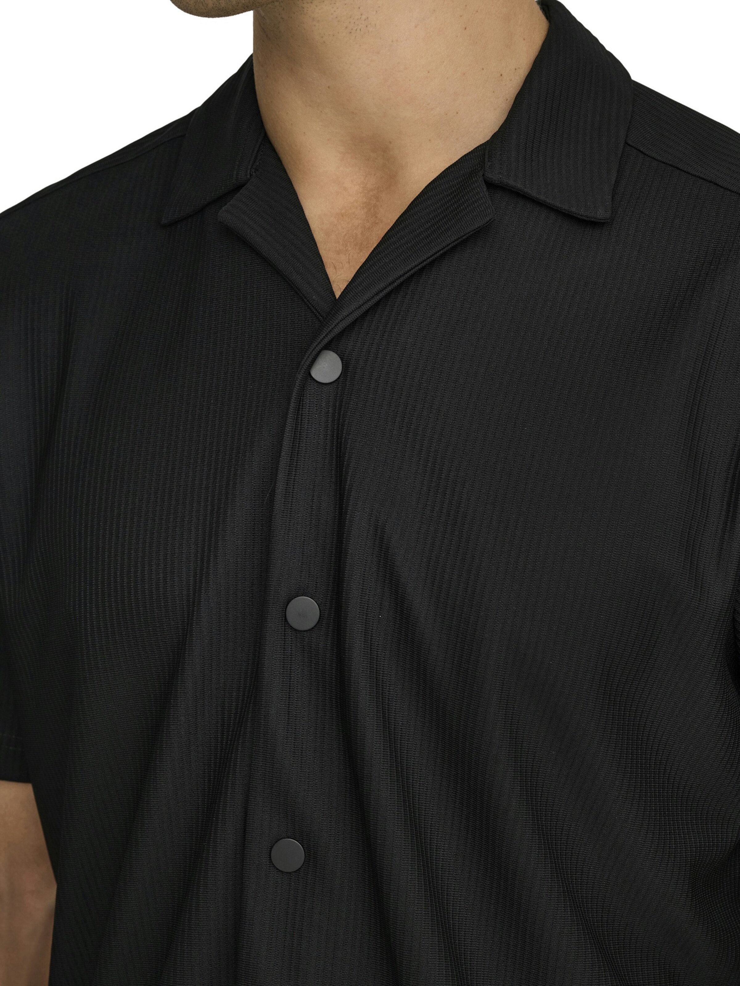 juoda Only & Sons Standartinis modelis Marškiniai 'ONSKari'