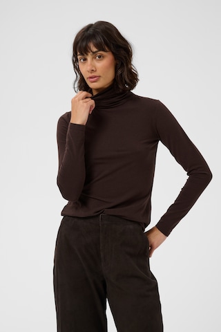 Part Two Blouse in Bruin: voorkant