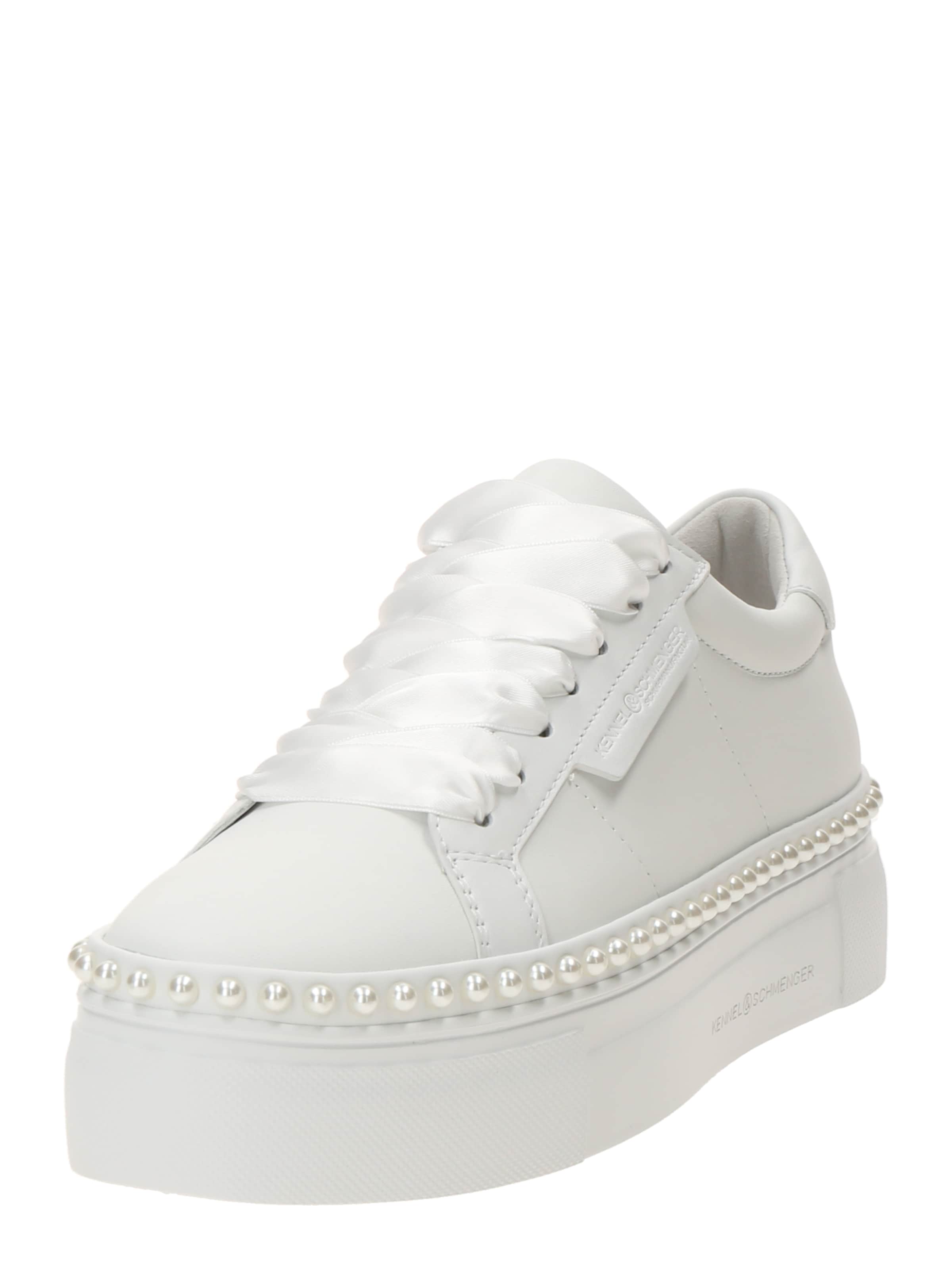 Kennel & Schmenger Sneakers laag 'Nano' in Wit: voorkant