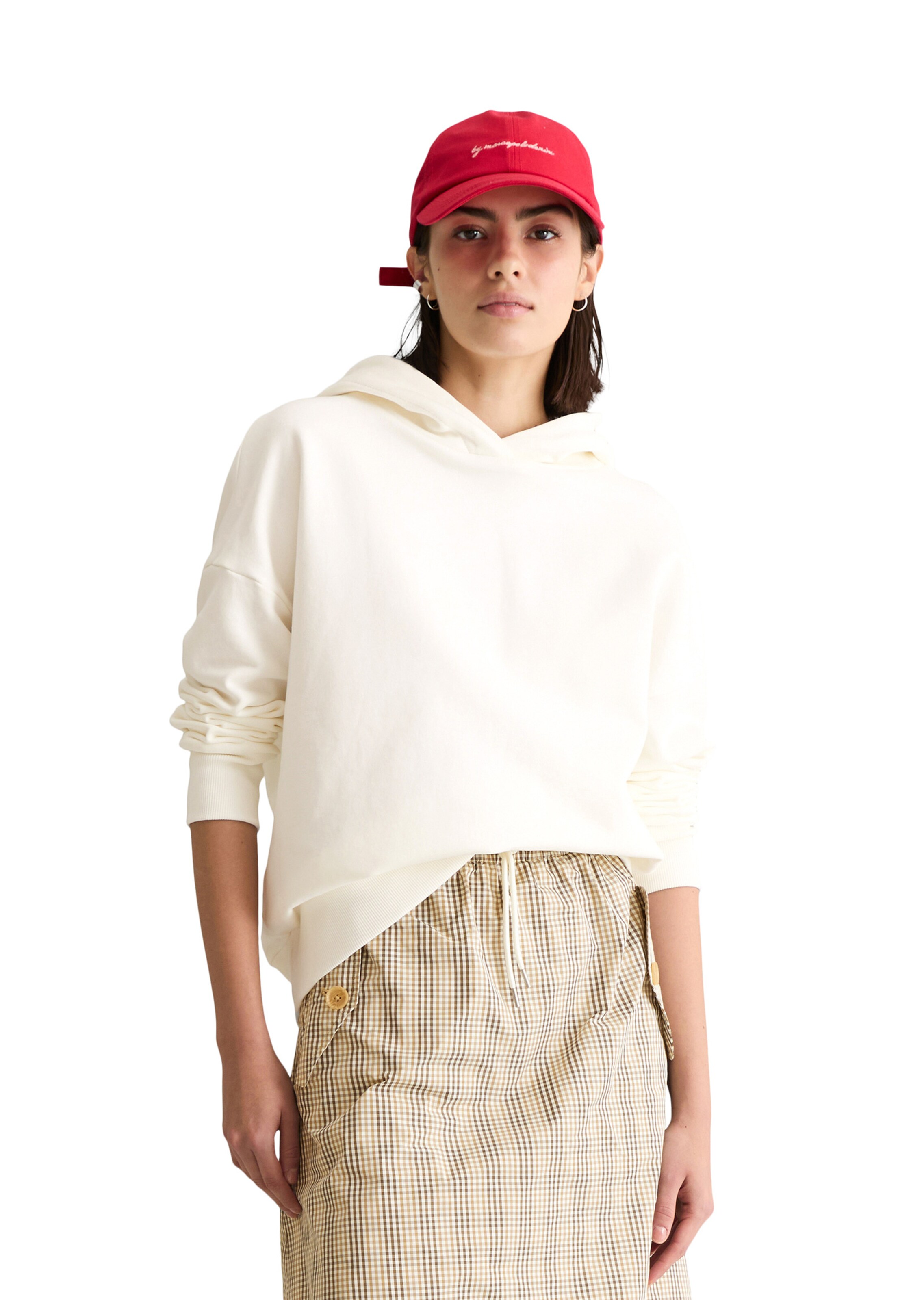 Marc O'Polo DENIM Sweatshirt in White: front