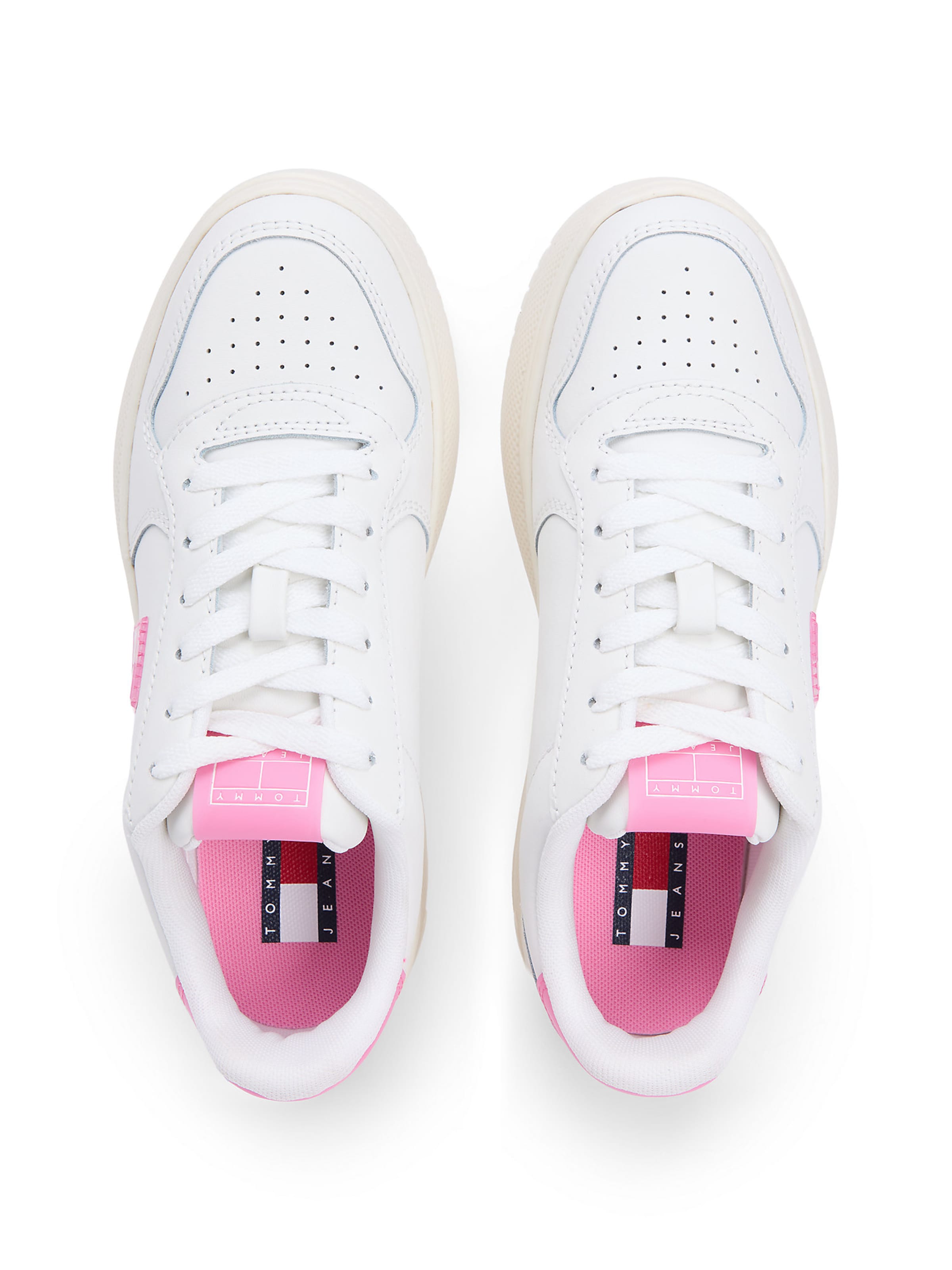 Tommy Jeans Sneakers laag in Wit