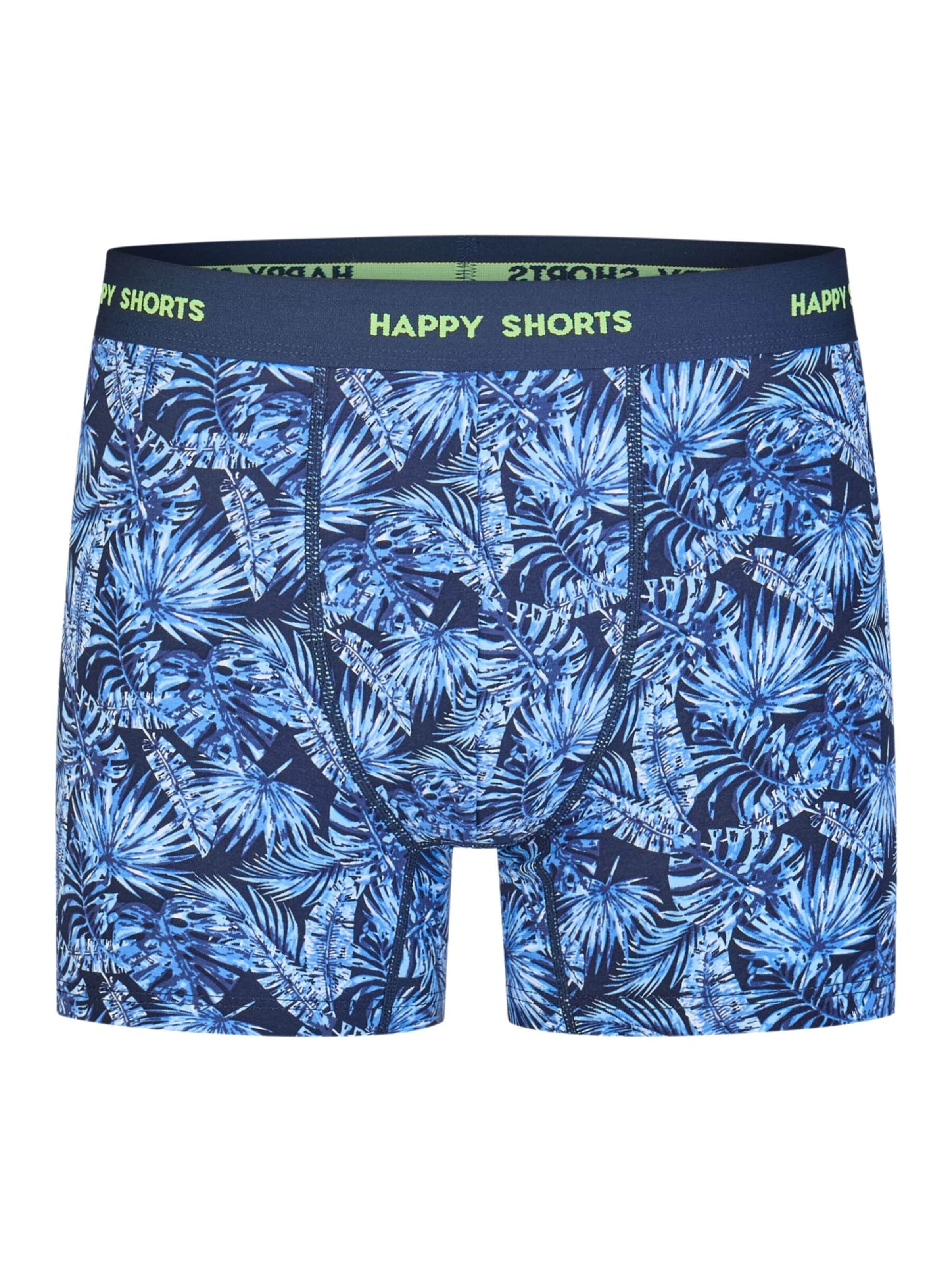Happy Shorts - Calzoncillo boxer '2 Happy Shorts' en azul