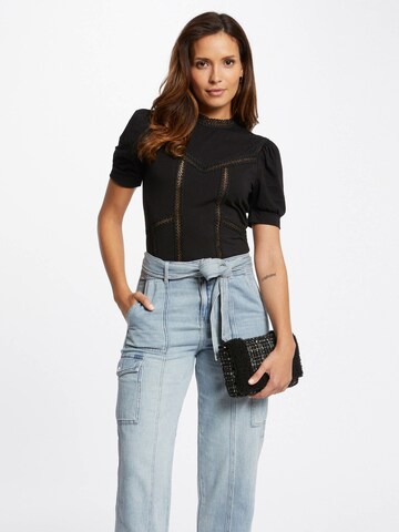 Morgan - Blusa en negro: frente