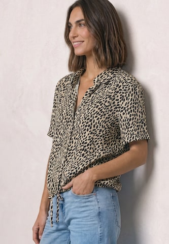 STREET ONE Blouse in Beige: front