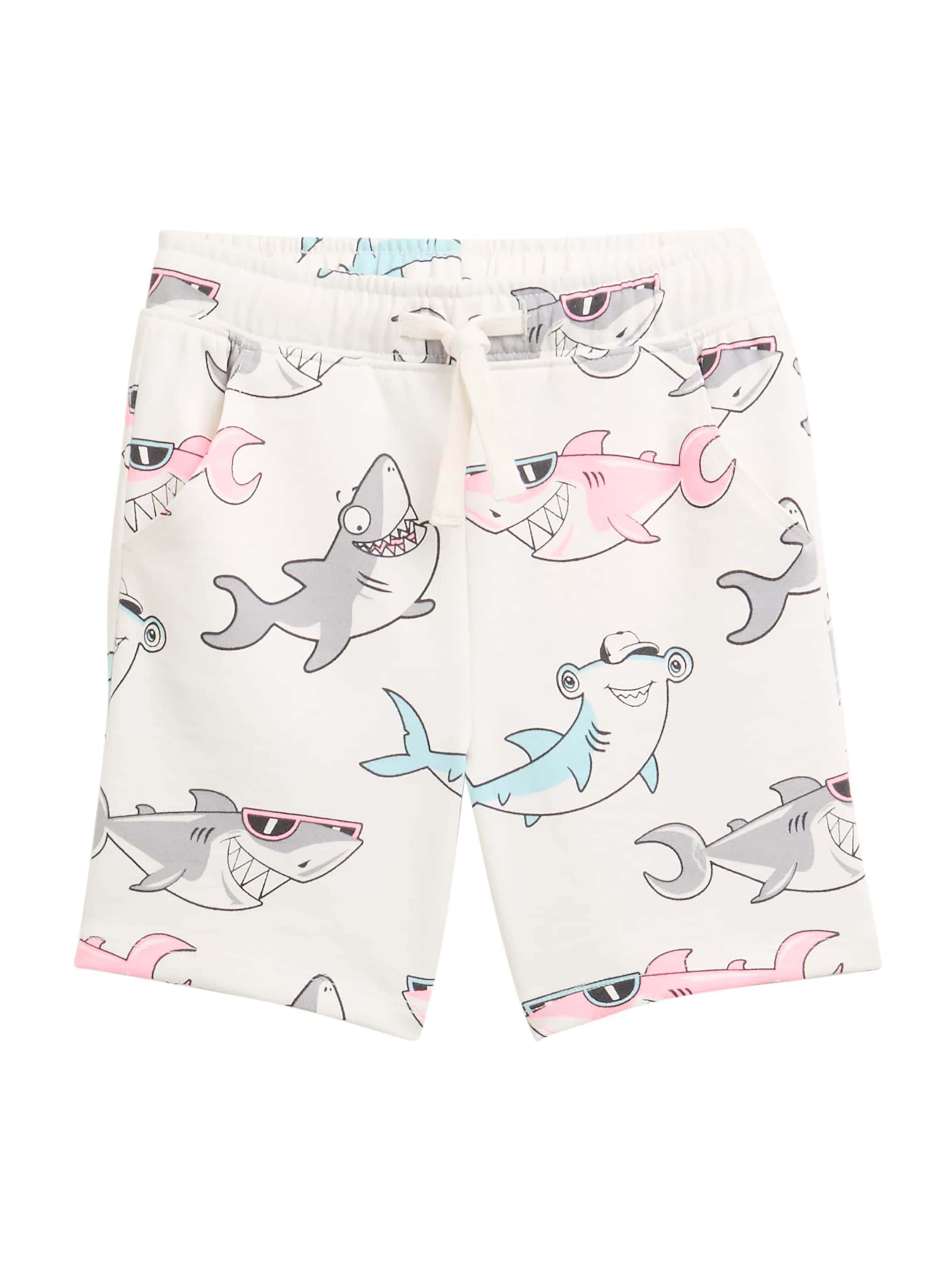 TOM TAILOR Regular Shorts in Weiß: Vorderseite