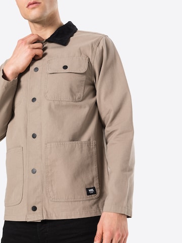 VANS Regular Fit Jacke 'Drill Chore' in Beige