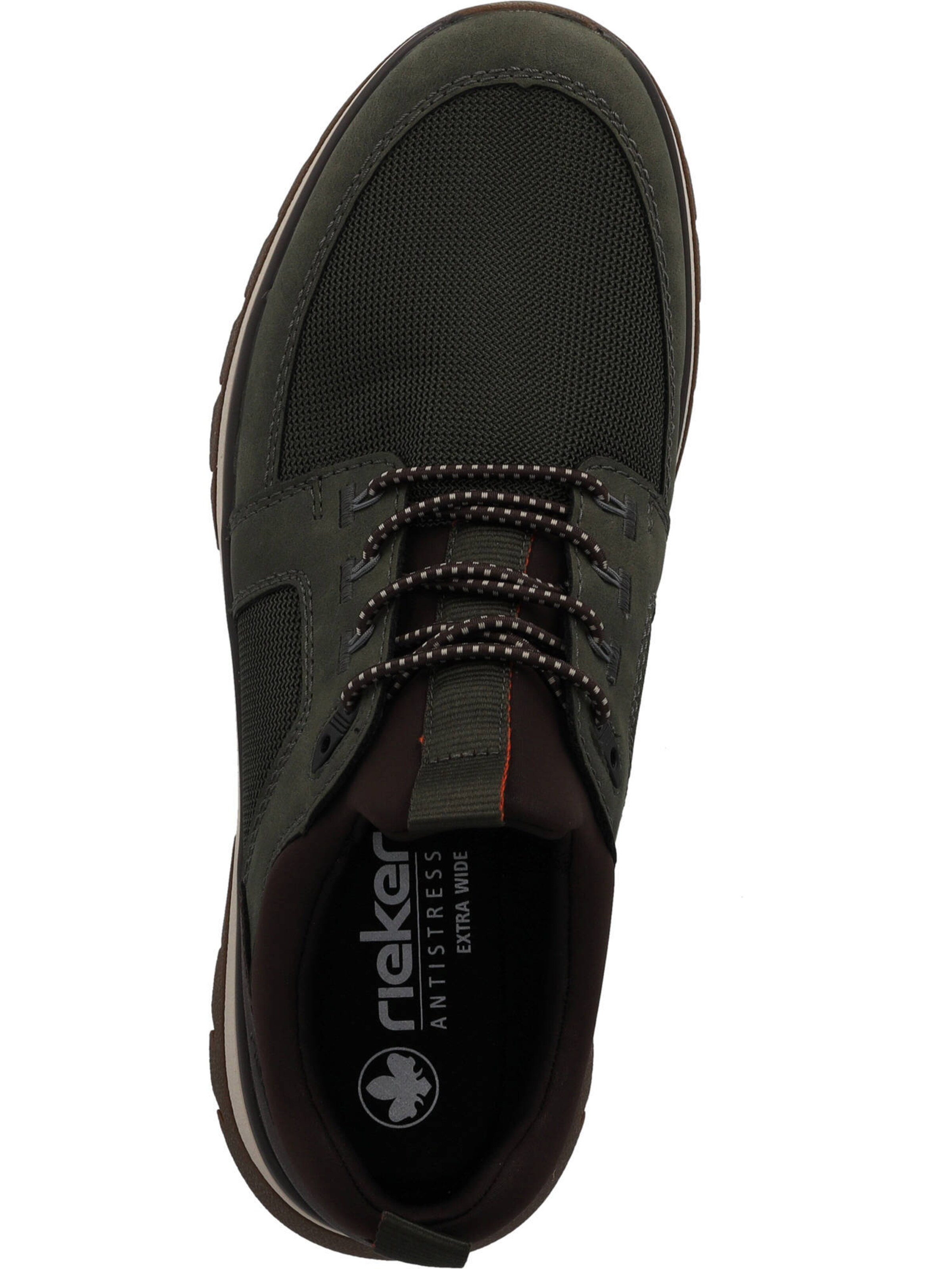 Chaussure à lacets 'B9351' Rieker en vert