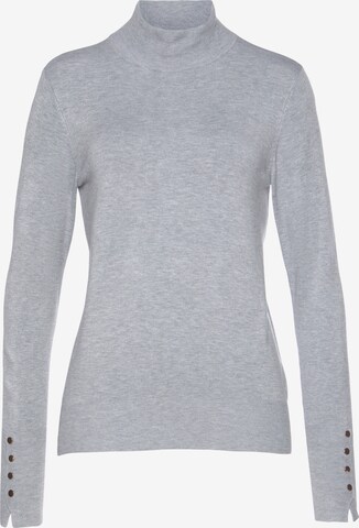 LASCANA Sweater in Grey: front