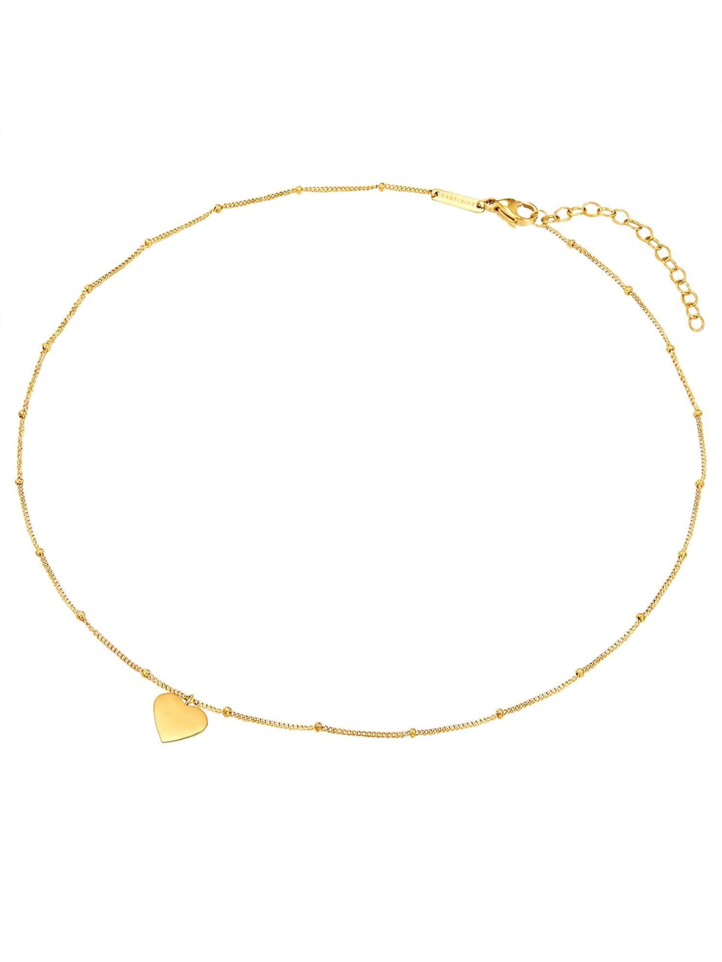Eastside Necklace in Gold: front