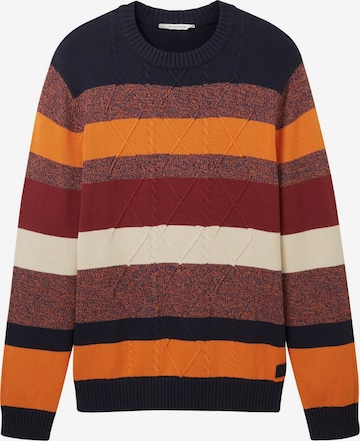 Pull-over TOM TAILOR en mélange de couleurs : devant