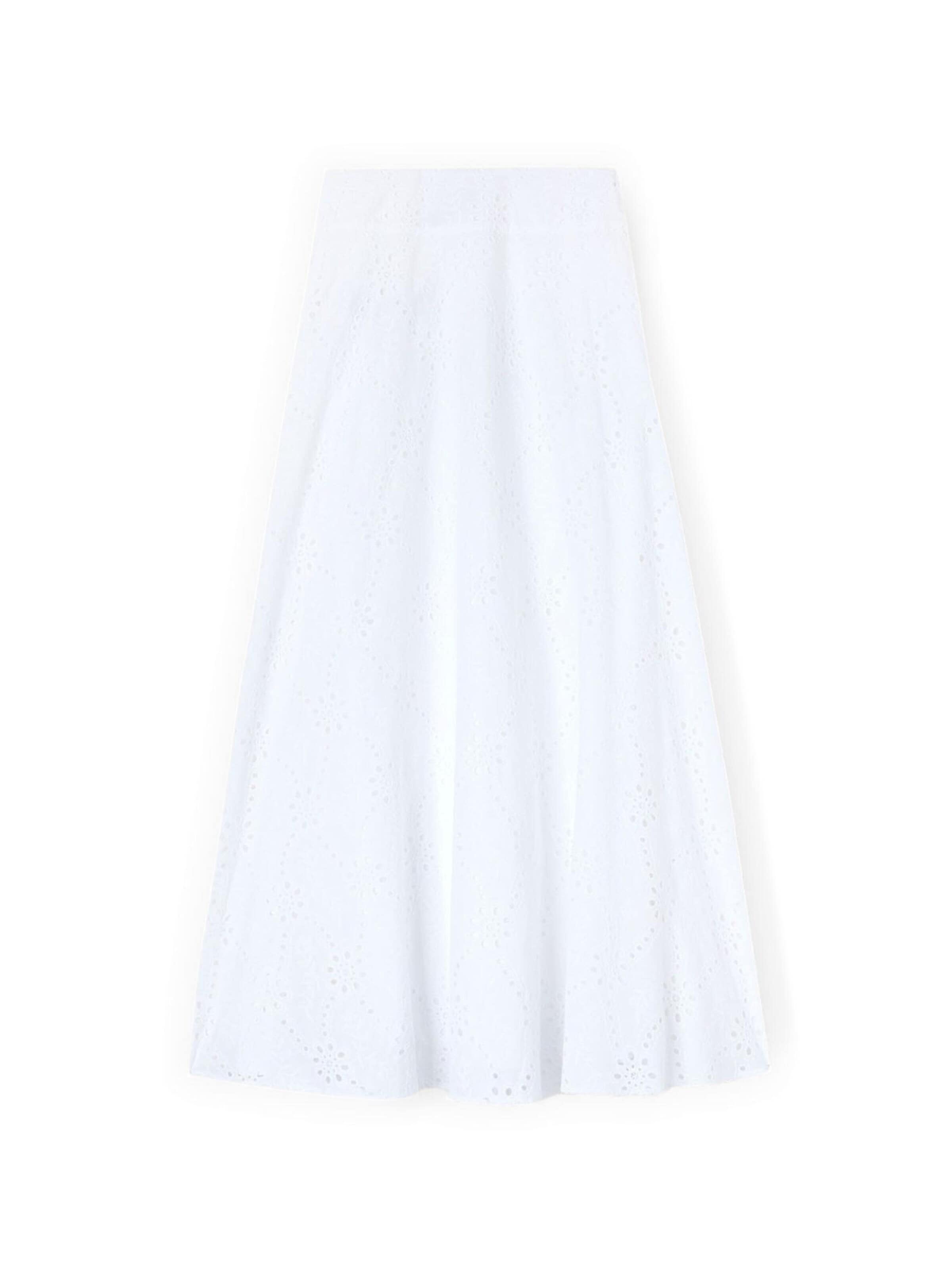 Jupe MOTIVI en blanc : devant